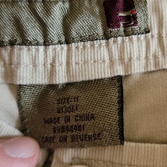 Buckle Khaki Pants Sz 11 - Picture 4 of 8